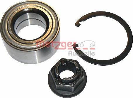 Metzger WM 1231 - Wheel hub, bearing Kit autospares.lv