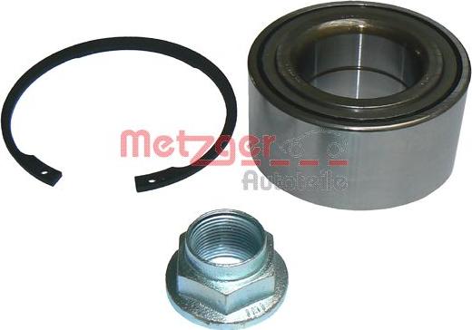 Metzger WM 174.40 - Wheel hub, bearing Kit autospares.lv