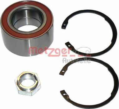 Metzger WM 880 - Wheel hub, bearing Kit autospares.lv