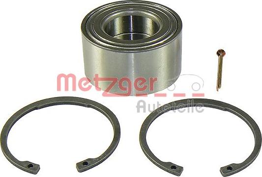 Metzger WM 878 - Wheel hub, bearing Kit autospares.lv