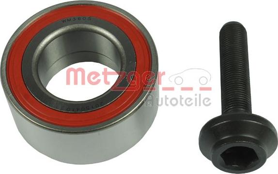 Metzger WM 3605 - Wheel hub, bearing Kit autospares.lv