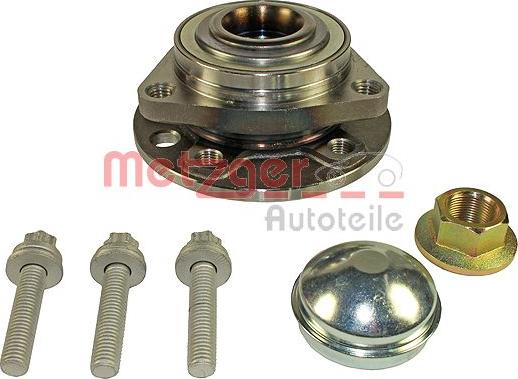 Metzger WM 3619 - Wheel hub, bearing Kit autospares.lv