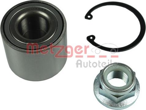 Metzger WM 3639 - Wheel hub, bearing Kit autospares.lv