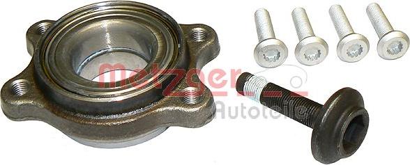 Metzger WM 2046 - Wheel hub, bearing Kit autospares.lv