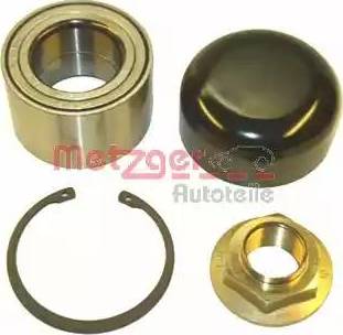 Metzger WM 2042 - Wheel hub, bearing Kit autospares.lv