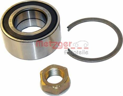 Metzger WM 2052 - Wheel hub, bearing Kit autospares.lv