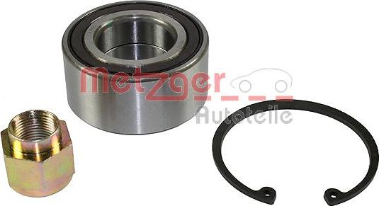 Metzger WM 2060 - Wheel hub, bearing Kit autospares.lv