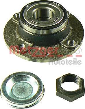 Metzger WM 2061 - Wheel hub, bearing Kit autospares.lv