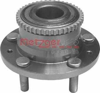 Metzger WM 2006 - Wheel hub, bearing Kit autospares.lv