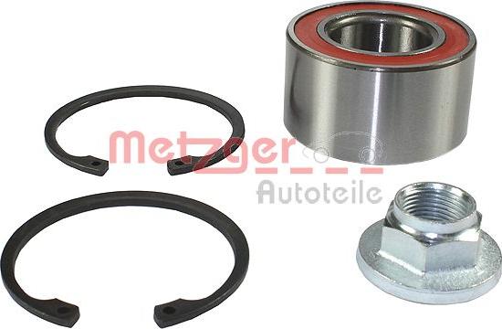 Metzger WM 2013 - Wheel hub, bearing Kit autospares.lv