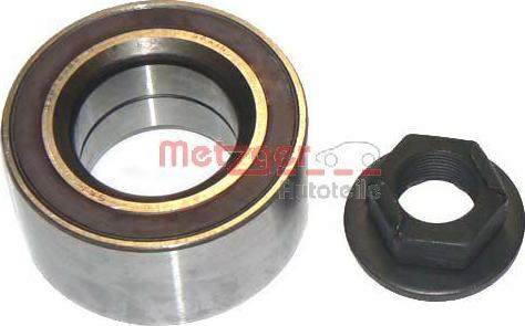 Metzger WM 2017 - Wheel hub, bearing Kit autospares.lv