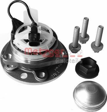 Metzger WM 2036 - Wheel hub, bearing Kit autospares.lv