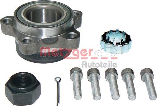 Metzger WM 2025 - Wheel hub, bearing Kit autospares.lv