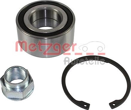 Metzger WM 2020 - Wheel hub, bearing Kit autospares.lv