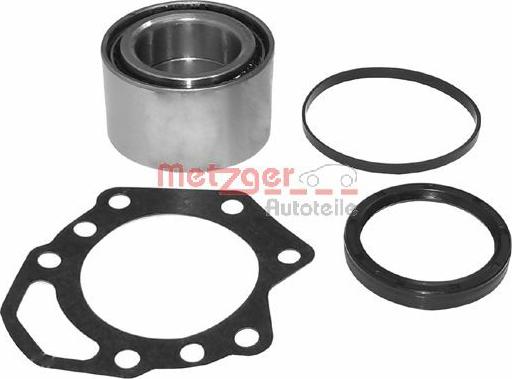 Metzger WM 2023 - Wheel hub, bearing Kit autospares.lv