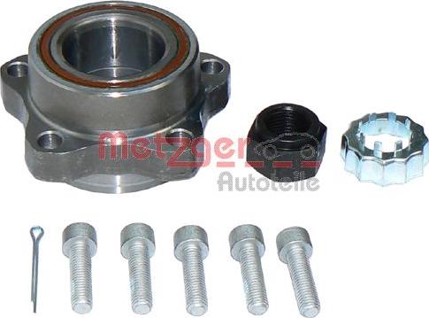 Metzger WM 2079 - Wheel hub, bearing Kit autospares.lv