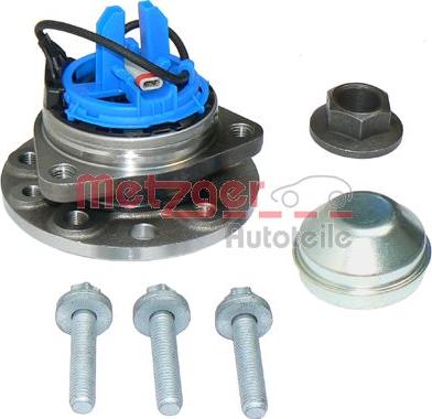 Metzger WM 2074 - Wheel hub, bearing Kit autospares.lv