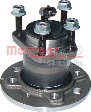 Metzger WM 2075 - Wheel hub, bearing Kit autospares.lv