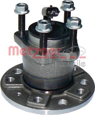 Metzger WM 2076 - Wheel hub, bearing Kit autospares.lv