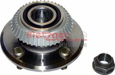 Metzger WM 2109 - Wheel hub, bearing Kit autospares.lv