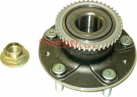 Metzger WM 2124 - Wheel hub, bearing Kit autospares.lv