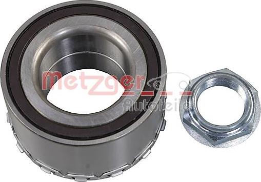 Metzger WM 2176 - Wheel hub, bearing Kit autospares.lv