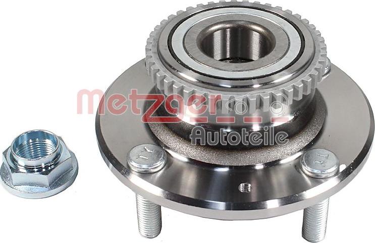 Metzger WM 2304 - Wheel hub, bearing Kit autospares.lv