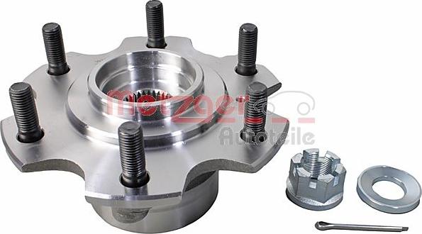 Metzger WM 2246 - Wheel hub, bearing Kit autospares.lv