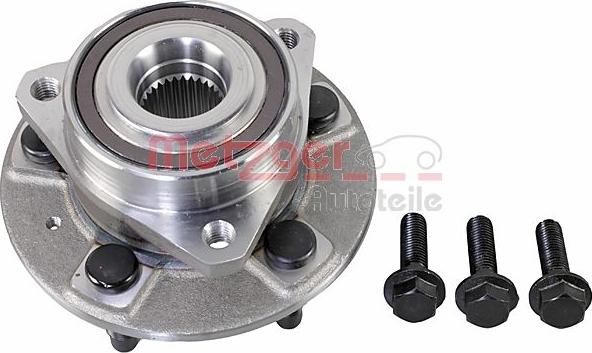 Metzger WM 2235 - Wheel hub, bearing Kit autospares.lv