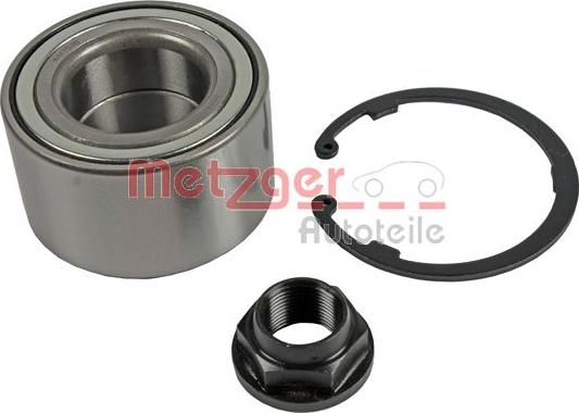 Metzger WM 7536 - Wheel hub, bearing Kit autospares.lv