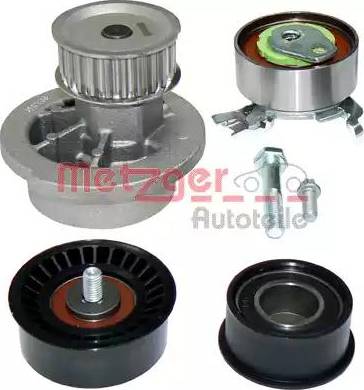 Metzger WM-Z 605WP - Water Pump & Timing Belt Set autospares.lv