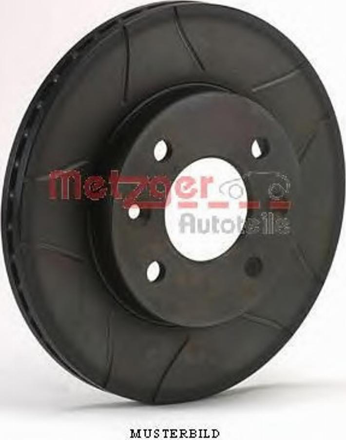 Metzger X14839 - Brake Disc autospares.lv