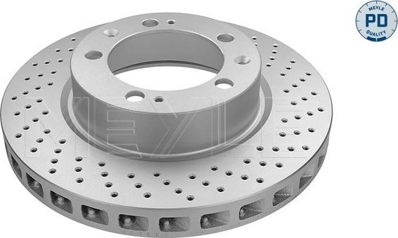 Meyle 483 521 0010/PD - Brake Disc autospares.lv