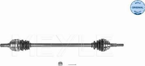 Meyle 614 498 0052 - Drive Shaft autospares.lv