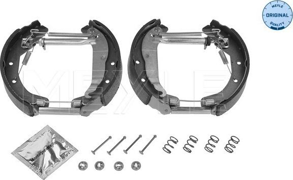 Meyle 614 533 0009/K - Brake Shoe Set autospares.lv