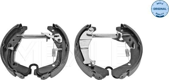 Meyle 614 533 0000/K - Brake Shoe Set autospares.lv