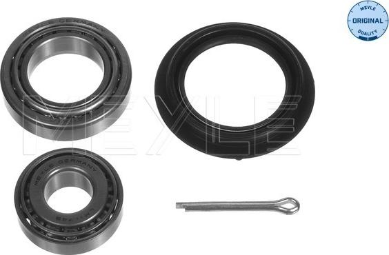 Meyle 614 160 0000 - Wheel hub, bearing Kit autospares.lv