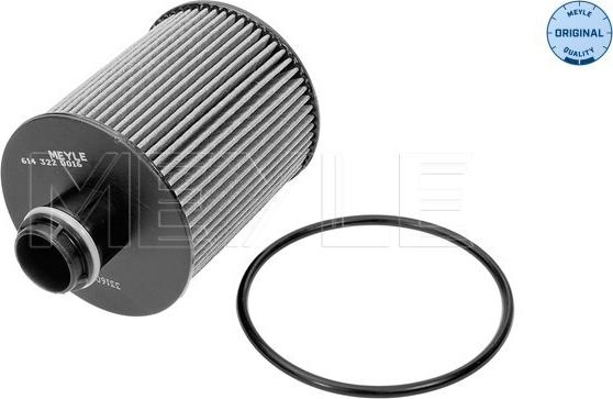 Meyle 614 322 0016 - Oil Filter autospares.lv