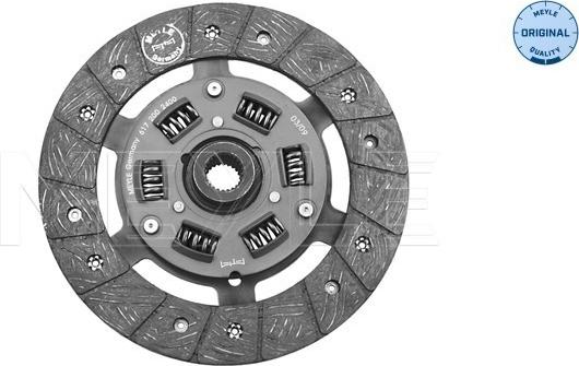 Meyle 617 200 2400 - Clutch Disc autospares.lv