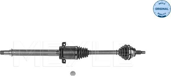 Meyle 014 498 0016 - Drive Shaft autospares.lv