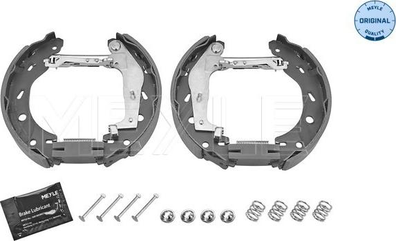 Meyle 014 533 0000/K - Brake Shoe Set autospares.lv