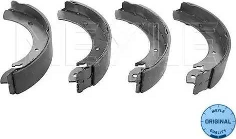 Meyle 014 042 0902 - Brake Shoe Set autospares.lv