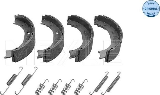 Meyle 014 042 0502/S - Brake Shoe Set, parking brake autospares.lv