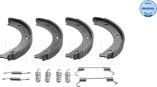 Meyle 014 042 0602/S - Brake Shoe Set, parking brake autospares.lv