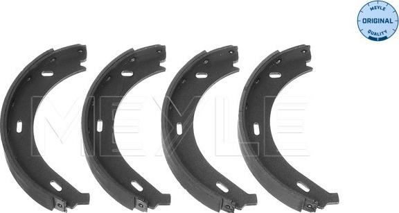 Meyle 014 042 0602 - Brake Shoe Set, parking brake autospares.lv