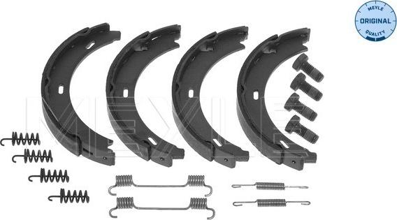 Meyle 014 042 0202 - Brake Shoe Set, parking brake autospares.lv