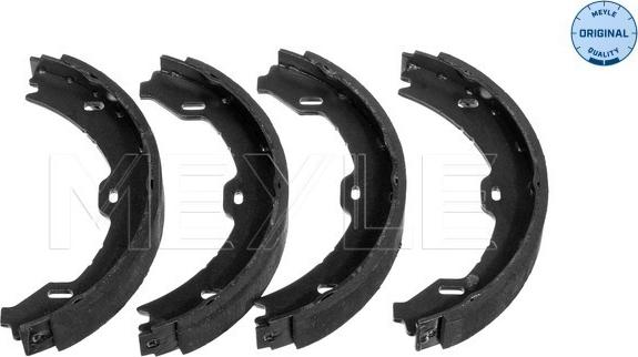 Meyle 014 042 1002 - Brake Shoe Set, parking brake autospares.lv