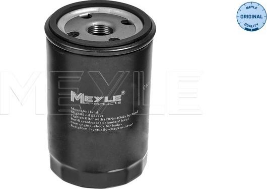 Meyle 014 018 0001 - Oil Filter autospares.lv