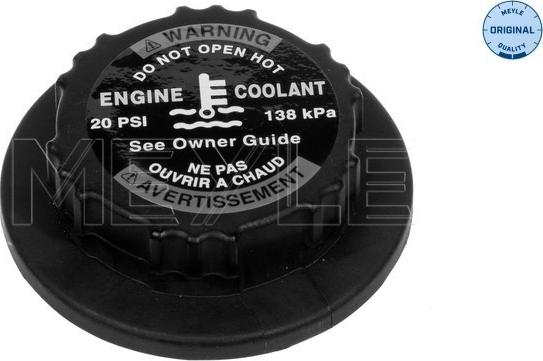 Meyle 014 238 0002 - Sealing Cap, coolant tank autospares.lv