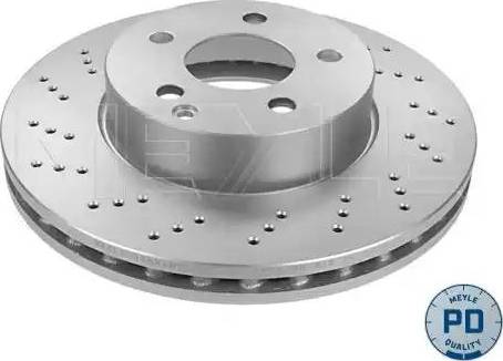 Meyle 015 521 2102/PD - Brake Disc autospares.lv